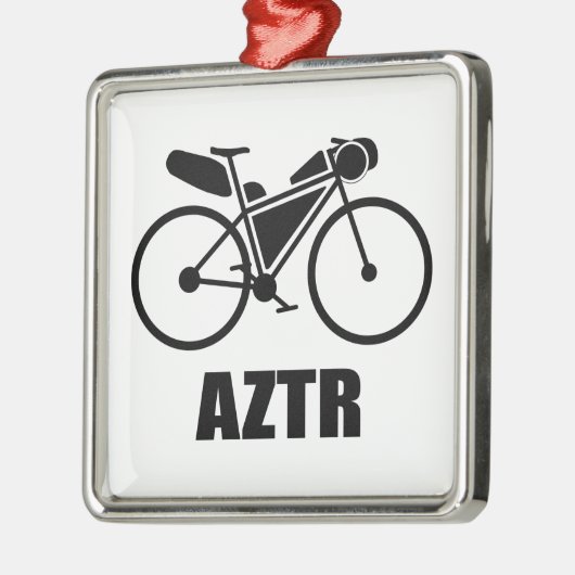 Arizona Trail Race Bikepacking Metalen Ornament (Links)