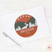 Arizona Trail Ronde Sticker (Envelop)