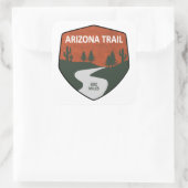 Arizona Trail Vierkante Sticker (Tas)