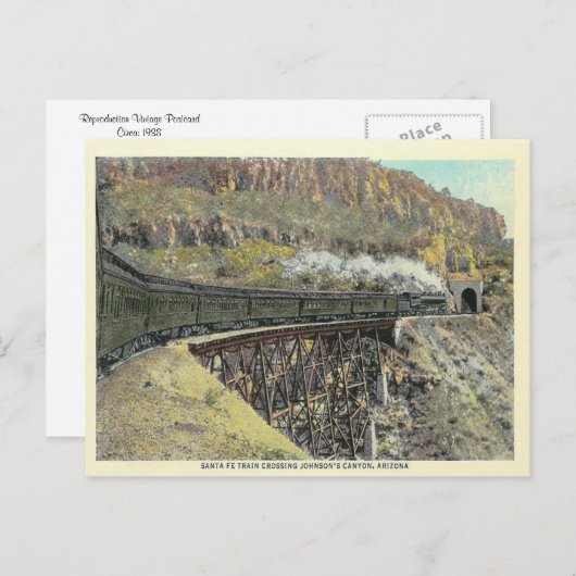 Arizona Train Briefkaart (Voorkant / Achterkant)