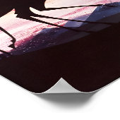 Arizona Travel Poster Desert Sunset Art Cowboy Pri (Hoek)