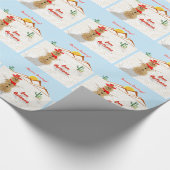 Arizona Tumbleweed Kerstmis Cadeaupapier (Hoek)