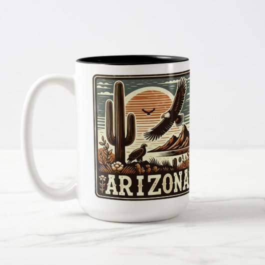 Arizona Tweekleurige Koffiemok (Links)