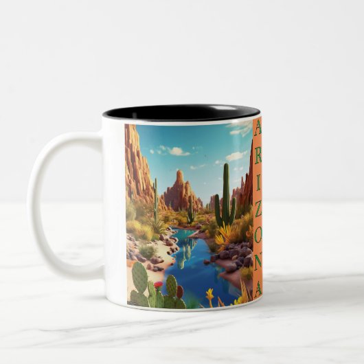 Arizona Tweekleurige Koffiemok (Links)