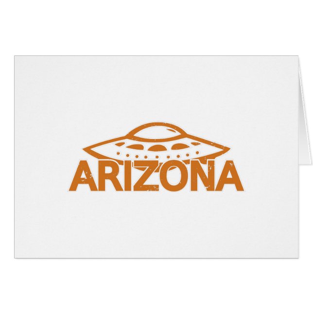 Arizona UFO (Voorkant Horizontaal)