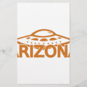 Arizona UFO Briefpapier (Voorkant)