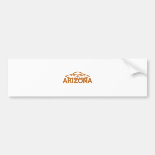 Arizona UFO Bumpersticker (Voorkant)