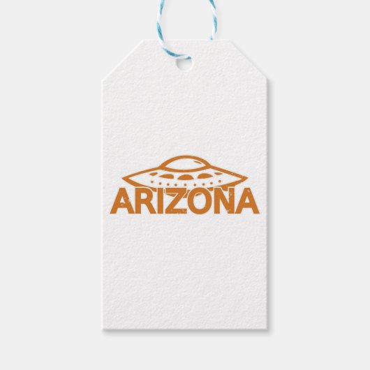 Arizona UFO Cadeaulabel (Voorkant)