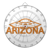 Arizona UFO Dartbord (Voorkant)