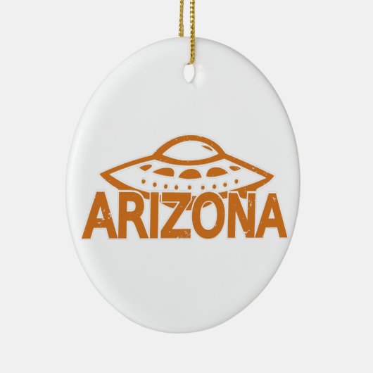 Arizona UFO Keramisch Ornament (Rechts)
