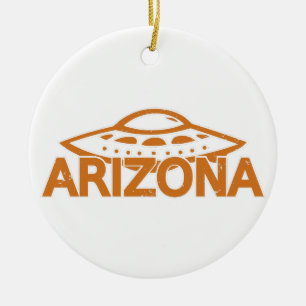 Arizona UFO Keramisch Ornament