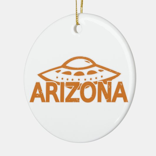 Arizona UFO Keramisch Ornament (Links)