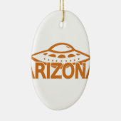 Arizona UFO Keramisch Ornament (Rechts)