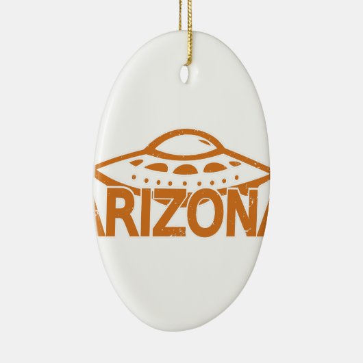 Arizona UFO Keramisch Ornament (Rechts)