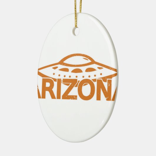 Arizona UFO Keramisch Ornament (Links)