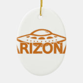 Arizona UFO Keramisch Ornament (Voorkant)