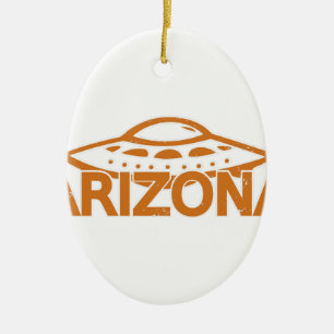 Arizona UFO Keramisch Ornament