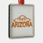 Arizona UFO Metalen Ornament (Rechts)