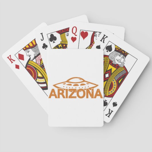 Arizona UFO Pokerkaarten (Achterkant)