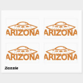 Arizona UFO Rechthoekige Sticker (Vel)