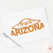 Arizona UFO Rechthoekige Sticker (Envelop)