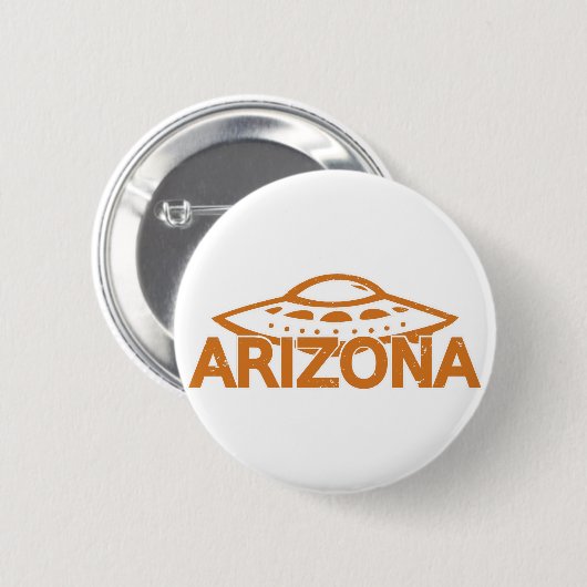 Arizona UFO Ronde Button 5,7 Cm (Voorkant /achterkant)