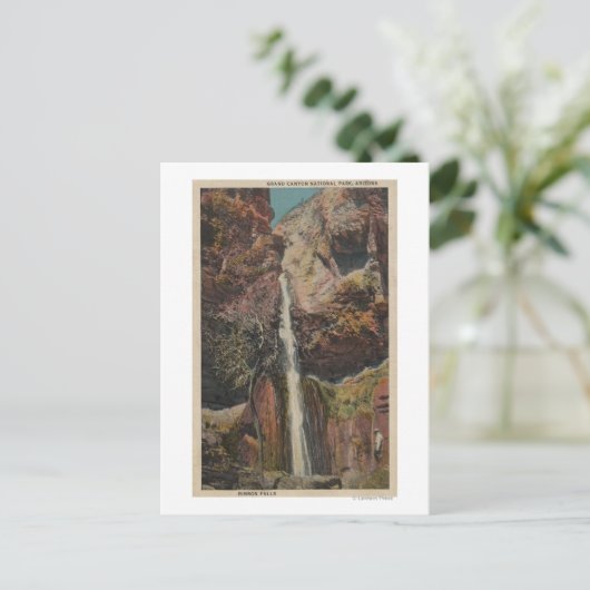 Arizona - Uitzicht van de Herfsten van het lintje  Briefkaart (Staand voorkant)