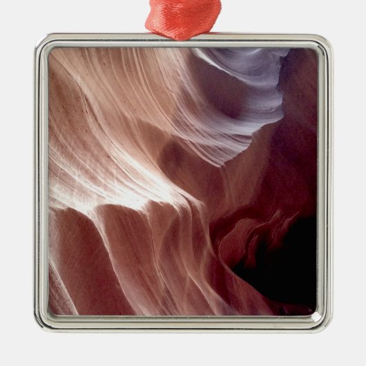 ARIZONA - Upper Antelope Canyon D - Red Rock Metalen Ornament (Voorkant)