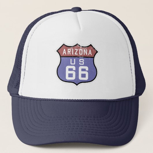 Arizona US 66 Trucker Pet (Voorkant)