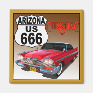 Arizona US Route 666 - Christine Magneet