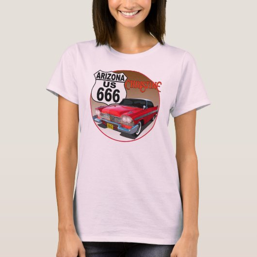 Arizona US Route 666 - Christine T-shirt (Voorkant)