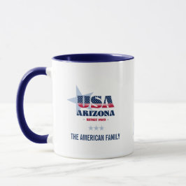 Arizona USA 1912 Persoonlijk Mok