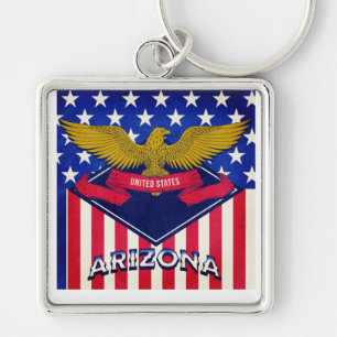 Arizona USA Flag Sleutelhanger