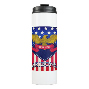 Arizona USA Flag Thermosbeker