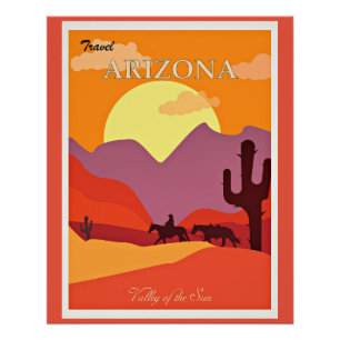 Arizona Valley of the Sun Perfect Poster