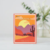 Arizona Valley van de zon Briefkaart (Staand voorkant)