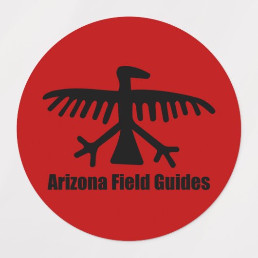 Arizona Veldgidsen Waterdichte Sticker (Design 1)
