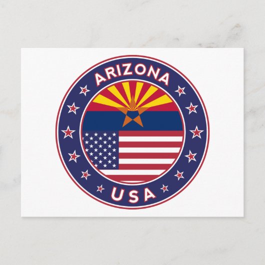 Arizona, Verenigde Staten Briefkaart (Voorkant)
