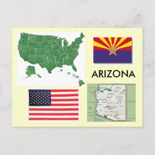 Arizona, Verenigde Staten Briefkaart
