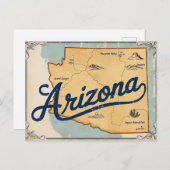 Arizona, Verenigde Staten Briefkaart (Voorkant / Achterkant)