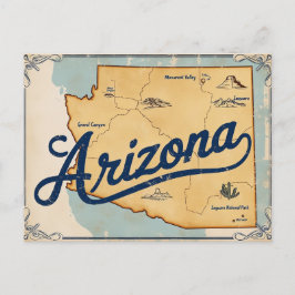 Arizona, Verenigde Staten Briefkaart