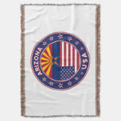 Arizona, Verenigde Staten Deken (Voorkant Verticaal)