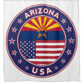 Arizona, Verenigde Staten Douchegordijn (Voorkant)