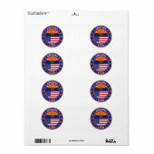 Arizona, Verenigde Staten Etiket (Full Sheet)