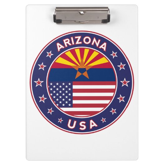 Arizona, Verenigde Staten Klembord (Voorkant)