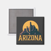 Arizona Verenigde Staten Magneet (Voorkant / Achterkant)