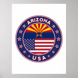 Arizona, Verenigde Staten Poster