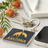 Arizona Verenigde Staten Sleutelhanger (Voorkant Rechts)