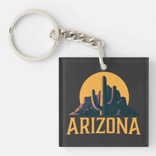 Arizona Verenigde Staten Sleutelhanger (voorkant)