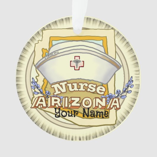 Arizona Verpleegster Ornament (voorkant)